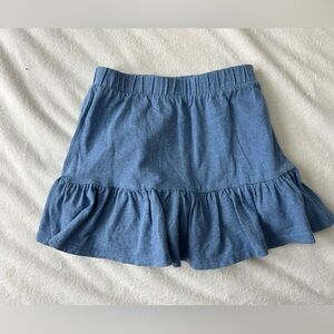 Blue Toddler Girl Skort